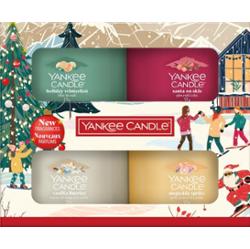 Yankee Candle Christmas Collection 4 Votive Candles zestaw upominkowy