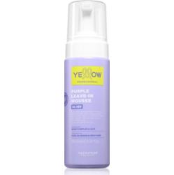 Yellow Professional Silver Purple Leave-In Mousse pianka do włosów neutralizująca żółtawe odcienie 160 ml