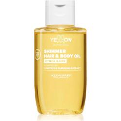 Yellow Professional Hydra Care Shimmer Hair & Body Oil olejek nawilżający do wszystkich rodzajów włosów 100 ml