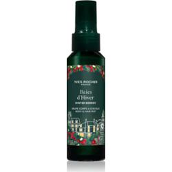 Yves Rocher Winter Berries perfumowany spray do ciała i włosów dla kobiet 100 ml