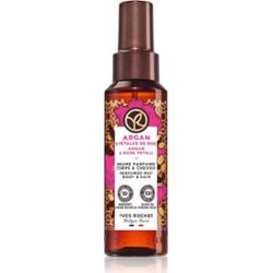 Yves Rocher Bain de Nature perfumowany spray do ciała i włosów dla kobiet Argan & Rose Petals 100 ml