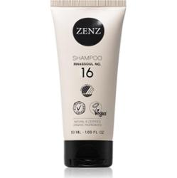 ZENZ Organic Rhassoul No. 16 odżywczy szampon z glinką o zapachu karmelu 50 ml
