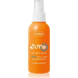 Ziaja Sopot Sun
 wodoodporny olejek do opalania spray SPF 6 UVA + UVB ochrona niska 125 ml