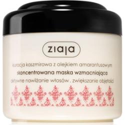 Ziaja Kuracja Kaszmirowa z Olejkiem Amarantusowym skoncentrowana maska wzmacniająca 200 ml
