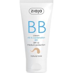 Ziaja Kremy BB/CC BB aktywny krem na niedoskonałości skóry tłustej i mieszanej ocień naturalny odcień Natural Tone 50 ml