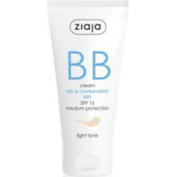 Ziaja Kremy BB/CC BB aktywny krem na niedoskonałości skóry tłustej i mieszanej odcień jasny odcień Light 50 ml