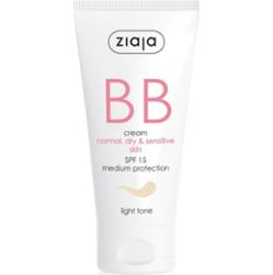 Ziaja Kremy BB/CC BB aktywny krem na niedoskonałości skóry normalnej, suchej i wrażliwej odcień jasny odcień Light 50 ml