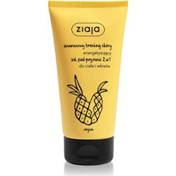 Ziaja Ananasowy Trening Skóry  energetyzujący żel pod prysznic 2 w 1 do ciała i włosów 160 ml