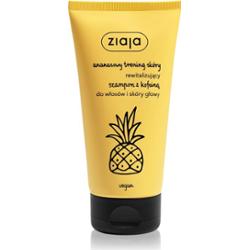Ziaja Ananasowy Trening Skóry  rewitalizujący szampon z kofeiną 160 ml