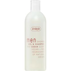 Ziaja Men szampon i żel pod prysznic 2w1 Red Cedar 400 ml