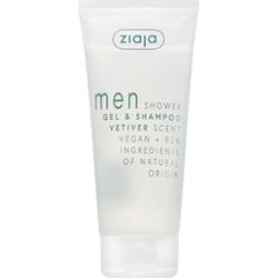 Ziaja Men żel pod prysznic i szampon 2w1 dla mężczyzn Vetiver 200 ml