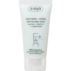 Ziaja Face Mask + Scrub with Elagic Acid maska peelingująca 55 ml