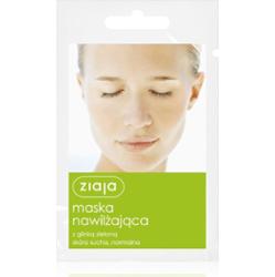 Ziaja Maski Z Glinkami maska nawilżająca z glinką zieloną 7 ml