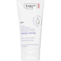 kuracja ultrałagodząca siemię lniane krem do twarzy ultraodżywczy Ziaja