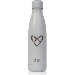 ZOE Stainless Steel Insulated Water Bottle butelka na wodę ze stali nierdzewnej kolor White Matte 500 ml
