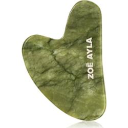 Zoë Ayla Luxurious Jade Gua Sha Therapy Tool akcesoria do masażu 1 szt.