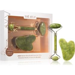 Zoë Ayla Jade Facial Roller And Gua Sha Tool zestaw upominkowy do twarzy 1 szt.