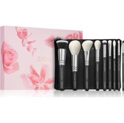 ZOEVA The Complete Brush Set zestaw pędzli z kosmetyczką 1 szt.