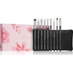 ZOEVA It's All About The Eyes Brush Set zestaw pędzli z kosmetyczką 1 szt.