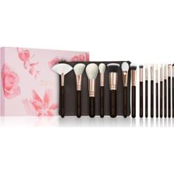 ZOEVA The Artists Brush Set Rose Golden Edition podróżny zestaw pędzli do makijażu z etui
