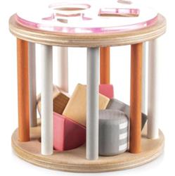 Zopa Wooden Jigsaw układanka edukacyjna z drewna 18 m+ Pink 1 szt.