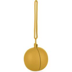 Zopa Silicone Pacifier Case Closable pojemnik na smoczek 0 m+ Mustard Yellow 1 szt.