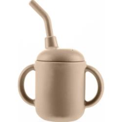 Zopa Silicone Mug kubek 2 w 1 Sand Beige 1 szt.