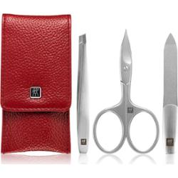 Zwilling Premium Red zestaw do manicure