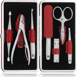 Zwilling Twinox Red zestaw do manicure