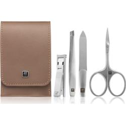 Zwilling Premium zestaw do manicure Taupe 4 szt.