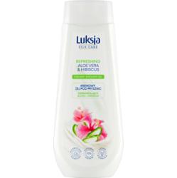 LUKSJA żel pod prysznic aloes/hibiskus 500 ml