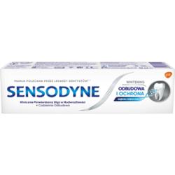 Sensodyne Whitening Wyrób medyczny pasta do zębów z fluorkiem odbudowa i ochrona 75 ml