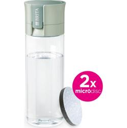 Brita butelka Vital pastelowa zieleń + 2 wkłady filtrujące MicroDisc 1 sztuka