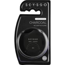 Seysso Carbon Nić Dentystyczna z Aktywnym Węglem 40 m