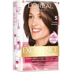 L’Oréal Paris Excellence Cool Creme farba do włosów odcień 5 Jasny brąz 1 szt.