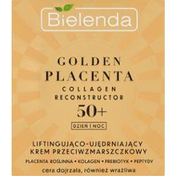Bielenda Golden Placenta Collagen Reconstructor liftingujący krem ujędrniający 50+ 50 ml