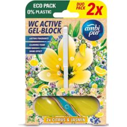 Ambi Pur zawieszka do WC Citrus & Jasmin 2x45 g