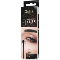 Delia 1.0 Czarny koloryzujący styler do brwi 11 ml
