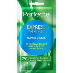 Perfecta Express Mask Aloesowa maska intensywnie nawilżająca 8 ml