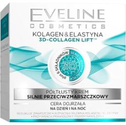 Eveline krem przeciwzmarszczkowy Kolagen & Elastyna na dzień i na noc 50 ml