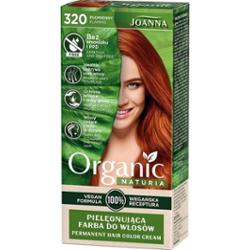 Joanna farba do włosów Naturia Organic Vegan Płomienny 320