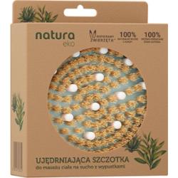 Natura Eko ujędrniająca szczotka do masażu ciała na sucho 1 szt.