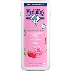 Le Petit Marseillais Raspberry BIO & Peony kremowy żel pod prysznic 400 ml