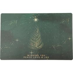 Altom Design Złota Gwiazdka mata podkładka na stół świąteczna 1 sztuka