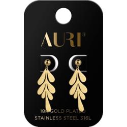 Auri kolczyki listki 2 sztuki