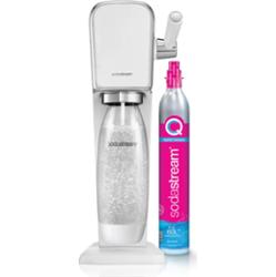 SodaStream saturator Art Biały + butelka 1L + cylinder z gazem CO2