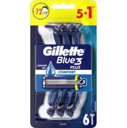 Gillette Blue3 Plus Comfort, maszynki jednorazowe dla mężczyzn, 6 sztuk