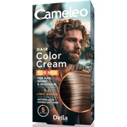 Delia Cosmetics Cameleo Men farba do włosów odcień 5.0 Light Brown 30 ml