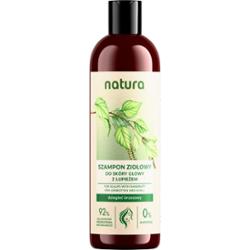 NATURA szampon do włosów dziegieć brzozowy 380 ml