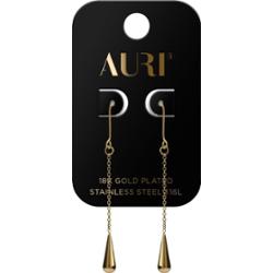 Auri kolczyki wiszące damskie Wisząca Łezka Na Łańcuszku